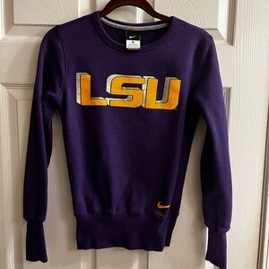 Nike~LSU Sweatshirt~NWOT~XS